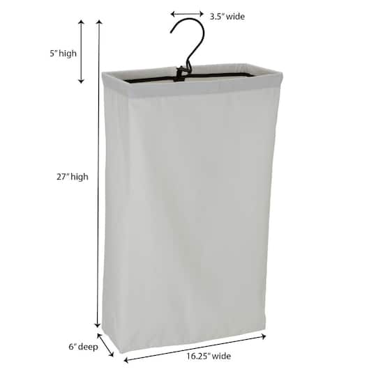 Household Essentials 27" Door Hanging Laundry Bag